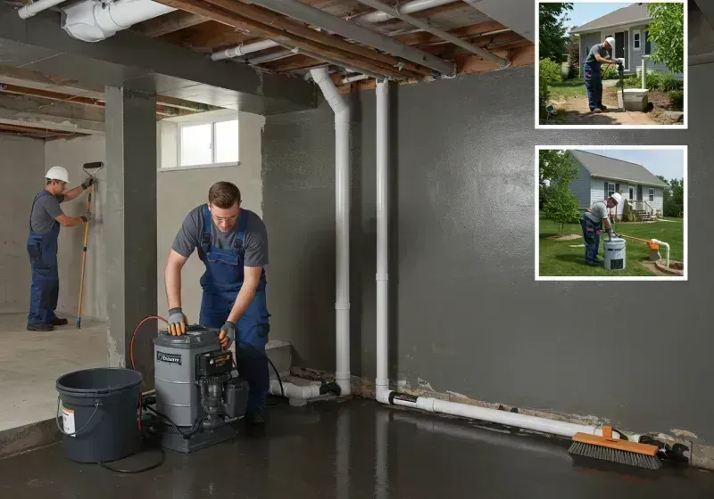 Basement Waterproofing and Flood Prevention process in Saint Matthews, SC